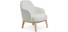 Buy Upholstered Dining Chair - White Boucle - Yenva White 60543 in the Europe