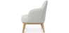 Buy Upholstered Dining Chair - White Boucle - Yenva White 60543 with a guarantee