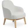 Buy Upholstered Dining Chair - White Boucle - Yenva White 60543 at MyFaktory