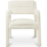 Buy Upholstered Dining Chair - White Boucle - Larsa White 60544 - in the EU