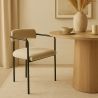 Buy Upholstered Dining Chair - Velvet - Yara Taupe 60545 home delivery