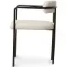 Buy Upholstered Dining Chair - White Boucle - Yara White 60546 home delivery