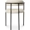 Buy Upholstered Dining Chair - White Boucle - Yara White 60546 with a guarantee