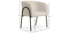 Buy Upholstered Dining Chair - White Boucle - Skye White 60547 at MyFaktory