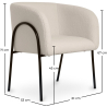 Buy Upholstered Dining Chair - White Boucle - Skye White 60547 - in the EU