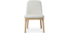 Buy Upholstered Dining Chair - White Boucle - Leira White 60550 in the Europe