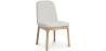 Buy Upholstered Dining Chair - White Boucle - Leira White 60550 - in the EU