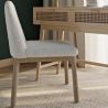 Buy Upholstered Dining Chair - White Boucle - Leira White 60550 - in the EU