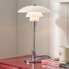 Buy PL 3/2 Desk Lamp - Steel/Opal Glass Steel 15226 in the Europe