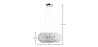 Buy Crystal Pendant Lamp 35cm  Transparent 53528 - prices