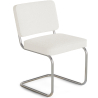 Buy Dining Chair Boucle Design - Nui White 60539 - in the EU