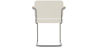 Buy Dining Chair Boucle Design with Armrest - Nui White 60540 - prices