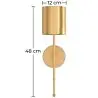 Buy Lamp Wall Light - LED Gold Metal - Fiya Gold 60521 - in the EU