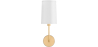 Buy Lamp Wall Light - Gold with Fabric Shade - Sawe Gold 60524 with a guarantee