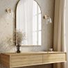 Buy Lamp Wall Light - Golden Metal and Crystal - Senda Transparent 60526 in the Europe