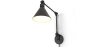 Buy Lamp Wall Light - Adjustable Reading Light - Nira Black 60515 at MyFaktory