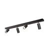 Buy Rail Ceiling Lamp - 4 Adjustable Spotlights - 90CM - Wada Black 60519 - in the EU