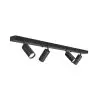 Buy Rail Ceiling Lamp - 4 Adjustable Spotlights - 90CM - Wada Black 60519 - prices
