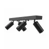 Buy Rail Ceiling Lamp - 4 Adjustable Spotlights - 90CM - Wada Black 60519 at MyFaktory