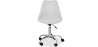 Buy Upholstered Desk Chair with Wheels - Tulipe Light grey 60613 in the Europe