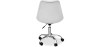 Buy Upholstered Desk Chair with Wheels - Tulipe Light grey 60613 - prices