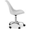 Buy Upholstered Desk Chair with Wheels - Tulipe Light grey 60613 home delivery