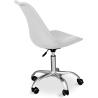Buy Upholstered Desk Chair with Wheels - Tulipe Light grey 60613 in the Europe