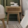 Buy Bedside Table with Drawer - Boho Bali Wood - Hanay Natural 60605 with a guarantee