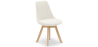 Buy Upholstered Dining Chair - White Boucle - Tulipe White 60614 home delivery