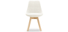 Buy Upholstered Dining Chair - White Boucle - Tulipe White 60614 - in the EU