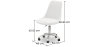 Buy Desk Chair with Wheels - White Boucle - Tulipe White 60615 - prices