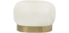 Buy Pouf Luxury Home Foot Rest - White Boucle - Premium White 60553 - in the EU