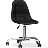 Buy Desk Chair with Wheels - Upholstered - Conray Black 60616 with a guarantee