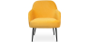 Buy Velvet upholstered Armchair - Jeve Yellow 60548 - in the EU