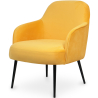 Buy Upholstered Dining Chair - Velvet - Jeve Yellow 60548 - prices