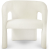 Buy Upholstered Dining Chair - White Boucle - Alexa White 60551 - in the EU
