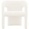 Buy Upholstered Dining Chair - White Boucle - Alexa White 60551 - in the EU