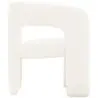 Buy Upholstered Dining Chair - White Boucle - Alexa White 60551 home delivery