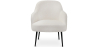 Buy Upholstered Armchair - White Bouclé - Jeve White 60549 - in the EU