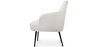Buy Upholstered Armchair - White Bouclé - Jeve White 60549 home delivery