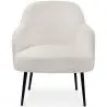Buy Upholstered Dining Chair - White Boucle - Jeve White 60549 - in the EU