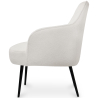 Buy Upholstered Dining Chair - White Boucle - Jeve White 60549 home delivery