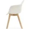 Buy Dining Chair - Boucle Upholstery - Amir  White 60617 home delivery