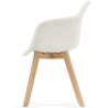 Buy Dining Chair - Boucle Upholstery - Amir  White 60617 at MyFaktory