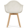 Buy Dining Chair - Boucle Upholstery - Amir  White 60617 in the Europe