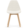 Buy Dining Chair - Bouclé Upholstery - Scandinavian - Brielle White 60619 - prices