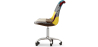 Buy Swivel Office Chair - Patchwork Upholstery - Ray  Multicolour 60622 in the Europe