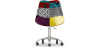 Buy Swivel Office Chair - Patchwork Upholstery - Ray  Multicolour 60622 home delivery