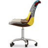 Buy Swivel Office Chair - Patchwork Upholstery - Ray  Multicolour 60622 at MyFaktory