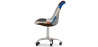 Buy  Swivel Office Chair - Patchwork Upholstery - Pixi Multicolour 60624 in the Europe
